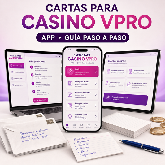 CARTAS PARA CASINO APP