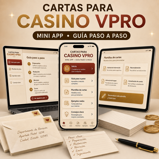 CARTAS PARA CASINO APP